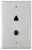 Amerelle VW6ERG6W Wallplate, White, Flush Mounting [SKU: ORG7231210]
