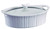 Corningware 1105935 Casserole Dish with Lid, 2.5 qt Capacity, Stoneware, French White, Dishwasher Safe: Yes [SKU: ORG7021447]