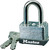 Master Lock 22D Padlock, Keyed Different Key, 1/4 in Dia Shackle, Steel Shackle, Steel Body, 1-1/2 in W Body [SKU: ORG6402622]