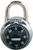 Master Lock 1500T Padlock, 9/32 in Dia Shackle, 3/4 in H Shackle, Steel Shackle, Stainless Steel Body, Nickel [SKU: ORG1977206]