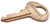 Master Lock K1BOX Key Blank, Brass [SKU: ORG6402325]