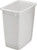 Rubbermaid FG2806TPWHT Waste Basket, 36 qt Capacity, Plastic, White, 18 in H [SKU: ORG6071153]