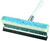 Quickie 926ZQK Window Squeegee with Handle, 10 in W Blade, Rubber Blade, Flat Blade, 15 in OAL, Blue/White [SKU: ORG5523238]