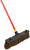 Quickie Bulldozer 526 Push Broom, 18 in Sweep Face, 4-1/8 in L Trim, Palmyra Fiber Bristle, ACME Thread [SKU: ORG9237801]