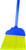 Quickie 700TRI Kitchen Broom, 10 in Sweep Face, Polypropylene Bristle, Steel Handle [SKU: ORG8298200]
