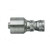 GATES MegaCrimp G25200-0606 Hose Coupling, 5/8-18, Crimp x Flare, Straight Angle, Steel, TuffCoat [SKU: ORG7594328]