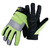 Cat CAT012214M High-Visibility Utility Gloves, M, Synthetic Leather, Black/Fluorescent Green [SKU: ORG9912650]