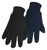 GLOVES LINED NAVY FLEECE LARGE [SKU: ORG0592428]