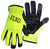 BOSS 901M Mechanic Gloves, Men's, M, Open Cuff, Synthetic Leather, Black/Green [SKU: ORG0968693]