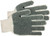 BOSS 5522L Reversible Protective Gloves, L, Knit Wrist Cuff, Cotton/Polyester, Black/White [SKU: ORG3013943]