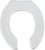BEMIS M955C-000 Toilet Seat with Cover, Round, Plastic, White, Sta-Tite Hinge [SKU: ORG6012306]