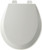 BEMIS 500PROAR-000 Toilet Seat, Round, Molded Wood, White, Adjustable Hinge [SKU: ORG9804279]