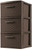 Sterilite 26306P02 Weave Tower, 3-Drawer, Plastic, 12-5/8 in OAW, 15 in OAH, 24 in OAD [SKU: ORG1059989]