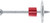DeWALT 50114-PWR Drive Pin with Washer, 0.145 in Dia Shank, 2-1/2 in L, Steel/Plastic, Zinc [SKU: ORG4592820]