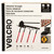 VELCRO Brand VEL-30636-GLO Sticky Back Tape, 16.4 yd L, 2 in W, Black [SKU: ORG3463395]
