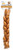 RUFFIN'IT 23161 Braided Twist Dog Chew, 10 in [SKU: ORG4766986]