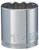 DeWALT DWMT86474OSP Hand Socket, 1-1/4 in Socket, 1/2 in Drive, 12-Point, Vanadium Steel, Polished Chrome [SKU: ORG7523707]
