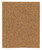 NORTON MultiSand 07660700358 Sanding Sheet, 11 in L, 9 in W, Medium, 100 Grit, Aluminum Oxide Abrasive [SKU: ORG3306362]