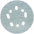 NORTON ProSand 07660768326 Vacuum Disc, 5 in Dia, Coated, 120 Grit, Medium, Ceramic Alumina Abrasive, 8-Hole [SKU: ORG3311206]
