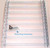 John Sterling 1130 Series 1138 Window Guard, 24 to 42 in W, 30 in H, Steel, White, 8-Bar [SKU: ORG6209381]