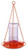 Perky-Pet 253 Jelly Feeder, 32 oz, 3-Port/Perch, Plastic, Orange, Hanging Mounting [SKU: ORG1193283]