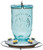 Perky-Pet 785 Bird Feeder, 32 oz, 5-Port/Perch, Glass, Blue, 7-1/2 in H [SKU: ORG9610718]