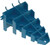 CRAWFORD PBS9 Light-Duty Screwdriver Holder, Plastic, Blue, For: 1/8 in or 1/4 in Pegboard [SKU: ORG5961099]