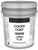 Valspar 255 Series 044.0000257.008 Interior Paint, Flat, Dover White, 5 gal, Pail, Latex Base [SKU: ORG8937476]