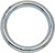 Campbell T7665001 Welded Ring, 200 lb Working Load, 2 in ID Dia Ring, #7B Chain, Steel, Nickel-Plated [SKU: ORG1497791]