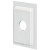 BUILDERS EDGE 3SMO815TW Mounting Block, 18-1/4 in L, 11-3/8 in W, Fiber Cement, White [SKU: ORG7937964]