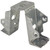 MiTek JDS24 Purlin Hanger, 3-1/2 in H, 1-9/16 in W, Steel, G90 Galvanized [SKU: ORG2059319]