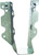 MiTek JUS26 Slant Joist Hanger, 4-13/16 in H, 1-3/4 in D, 1-9/16 in W, 2 in L x 6 to 8 in H, Steel, Galvanized [SKU: ORG6954937]