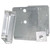 MiTek PAU66-TZ Post Anchor, 6 x 6 in Post/Joist, Steel, Zinc [SKU: ORG9504119]
