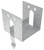 MiTek WE66-TZ Wet Post Anchor, Steel, G90 Galvanizing/Triple Zinc [SKU: ORG4437646]