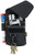 CLC Tool Works Series 1104 Multi-Purpose Tool Holder, 4-Pocket, Polyester, Black, 3 in W, 7-1/4 in H, 1 in D [SKU: ORG1690379]