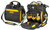 DeWALT DGL573 Lighted Tool Bag, 13 in W, 7 in D, 14 in H, 41-Pocket, Polyester, Black/Yellow [SKU: ORG2070399]