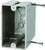 fiberglassBOX 1099-N Electrical Box, 1 -Gang, 2 -Outlet, 4 -Knockout, Fiberglass Reinforced Polyester BMC [SKU: ORG9940081]