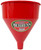 Behrens 66 Funnel, 5 qt Capacity, Plastic, Red, 10-1/2 in H [SKU: ORG7188022]