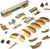 Johnson Hardware 100FD484 Panel Hardware Set, 48 in L Track, Top Mounting, For: 75 lb Bi-Fold Door [SKU: ORG6531214]