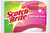 Scotch-Brite DD-3 Scrub Sponge, 4.4 in L, 2.6 in W, 0.8 in Thick, Cellulose, Pink [SKU: ORG3011996]