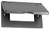 BWF FG-1DCV Cover, 4-9/16 in L, 4-9/16 in W, Rectangular, Metal, Gray, Powder-Coated [SKU: ORG1719269]