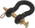 SpeeCo S49010300 Straight Clevis, 6000 lb Working Load, 3-1/4 in L Usable, Powder-Coated [SKU: ORG0970079]