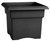 Bloem 57914 Veranda Box Planter, 14 in W, 14 in D, Square, Thick Wall Design, Plastic, Black [SKU: ORG4693644]