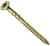 GRK Fasteners R4 96089 Screw, #12 Thread, 5-5/8 in L, W-Cut Thread, Countersunk Head, Star Drive, Steel, 50 PK [SKU: ORG5378211]