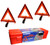 ANCRA 50434-10 Reflective Triangle Warning Kit [SKU: ORG4568937]