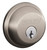Schlage B60NV619 KA4 Deadbolt, Satin Nickel, 2-3/8 x 2-3/4 in Backset, C Keyway [SKU: ORG4734000]