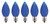 Hometown Holidays 24774 Bulb, Candelabra Lamp Base, LED Lamp, Crystal Blue Light [SKU: ORG7370067]