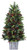 Hometown Holidays 27648 Prelit Tree, Clear Lights, Barnwood Base, 4 ft [SKU: ORG2673671]