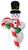 Hometown Holidays 90343 Christmas Inflatable Snowman/Candy Cane, 19 ft H [SKU: ORG9544628]