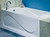 MAAX Cocoon 6032 Series 102725-000-001-000 Bathtub Apron, Rectangular, Acrylic, White [SKU: ORG1521624]
